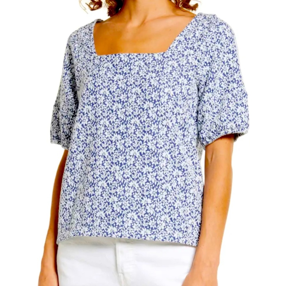 NWT Madewell jacquard top - Picture 4 of 9